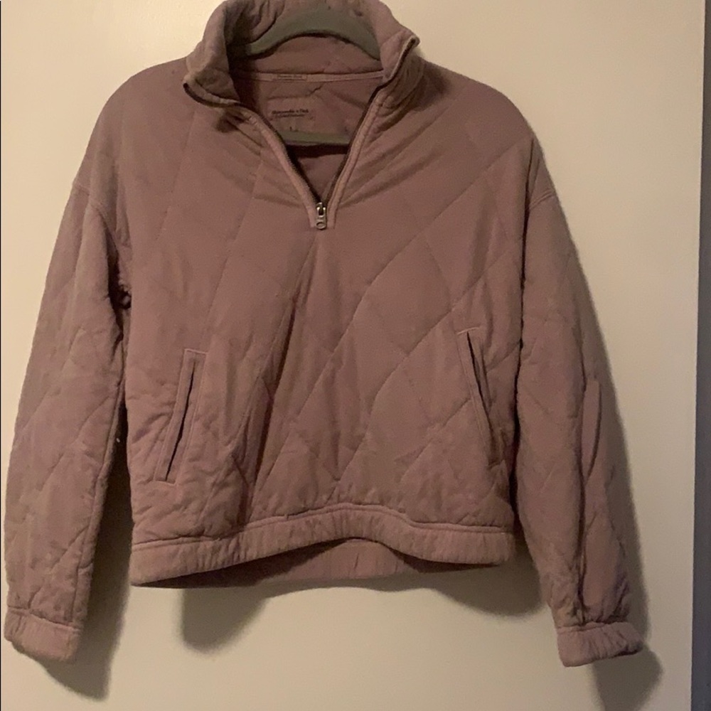 Abercrombie cropped sweatshirt